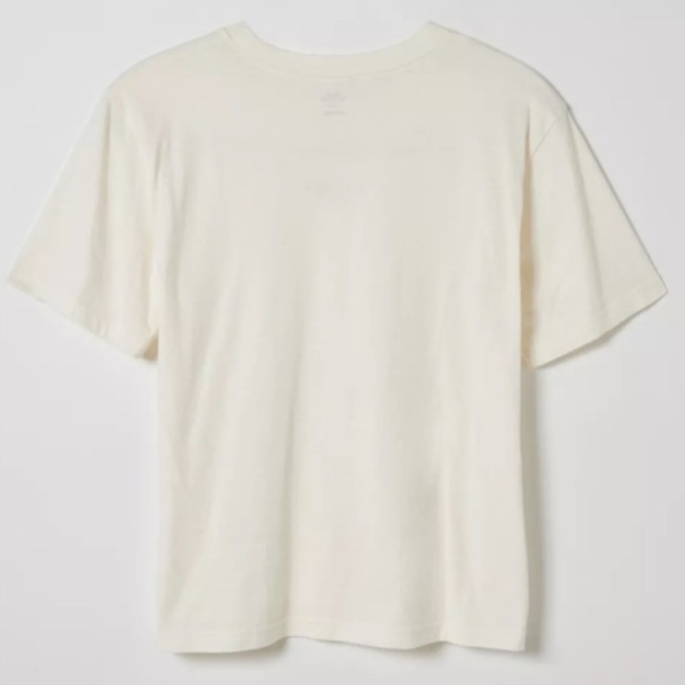 NWOT Urban Outfitters Ambiguous Cream Short Sleeve Tee Unisex size Medium - Picture 3 of 9